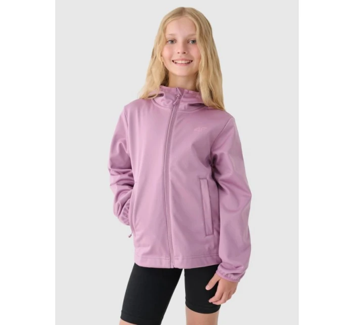 Dívčí softshellová větruodolná bunda Junior s membránou 5000 model 21892805 - 4F Dívčí softshellová větruodolná bunda Junior s membránou 5000 model 21892805 - 4F