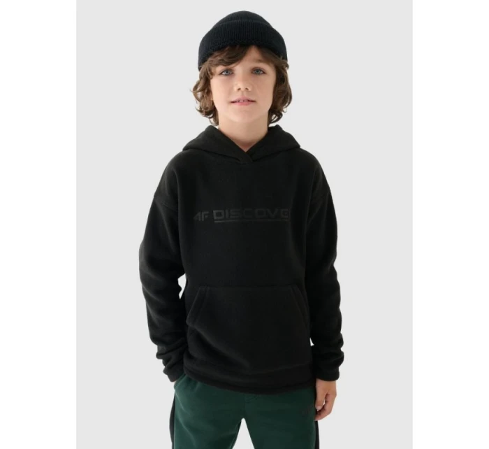 Chlapecký fleece s kapucí Junior model 21892819 - 4F Chlapecký fleece s kapucí Junior model 21892819 - 4F