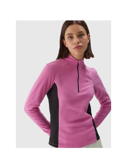 Dámské termoprádlo z fleecu (top) 4F 4FWAW24UFLEF049-55S Dámské termoprádlo z fleecu (top) 4F 4FWAW24UFLEF049-55S