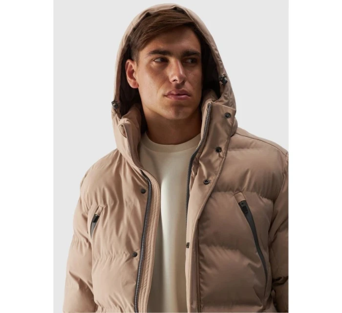 Pánská péřová bunda 4F 4FWAW24TDJAM512-83S s membránou se syntetickou výplní 10000 Pánská péřová bunda 4F 4FWAW24TDJAM512-83S s membránou se syntetickou výplní 10000