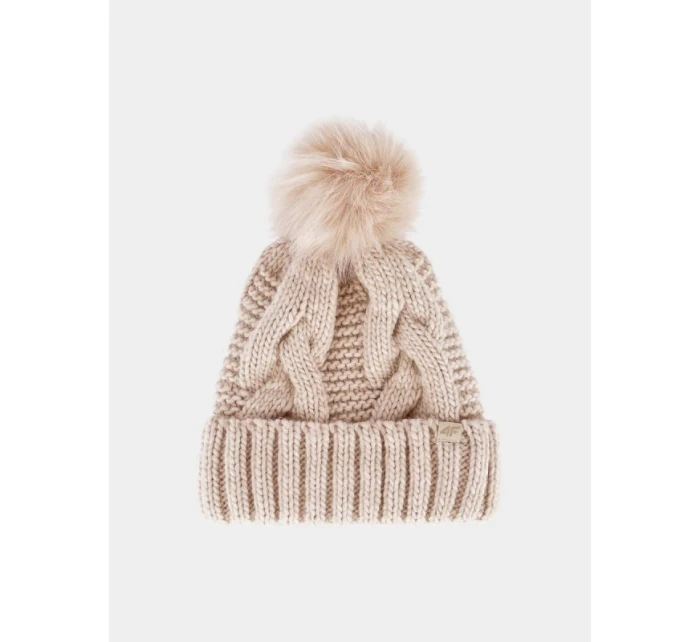 Dámská zimní čepice model 21892984 - 4F Dámská zimní čepice model 21892984 - 4F