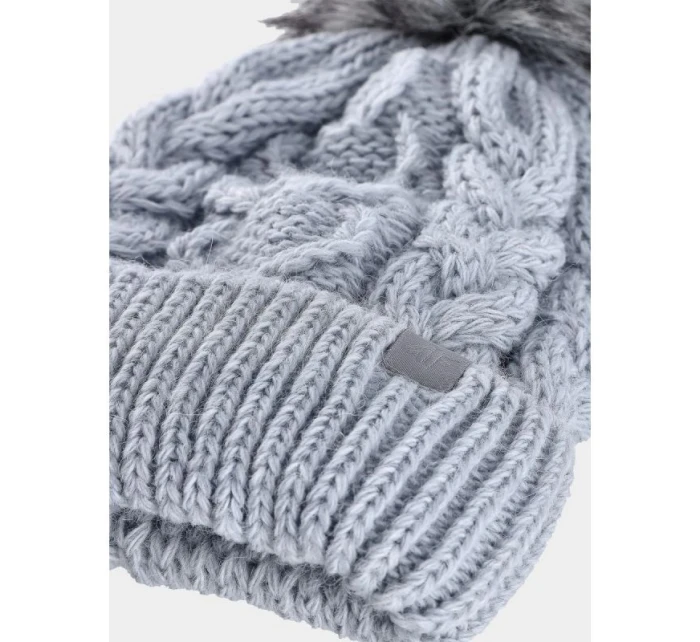 Dívčí zimní čepice Junior model 21893007 - 4F Dívčí zimní čepice Junior model 21893007 - 4F