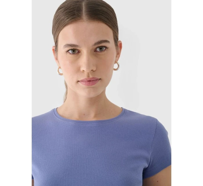 Dámské hladké tričko slim 4F 4FRAW24TTSHF2300-32S Dámské hladké tričko slim 4F 4FRAW24TTSHF2300-32S