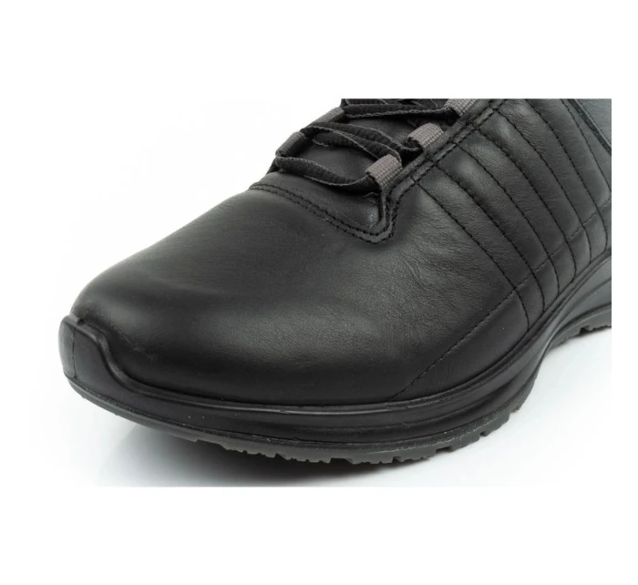 pánské sportovní boty Nero model 21895662 kožené černé pohodlné lehké - Grisport pánské sportovní boty Nero model 21895662 kožené černé pohodlné lehké - Grisport