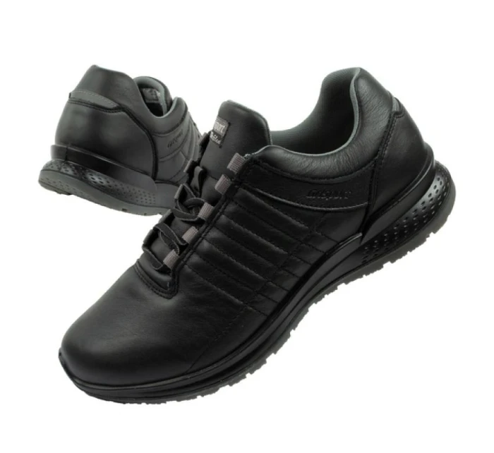 pánské sportovní boty Nero model 21895662 kožené černé pohodlné lehké - Grisport pánské sportovní boty Nero model 21895662 kožené černé pohodlné lehké - Grisport