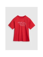 Dívčí tričko s potiskem model 21907074 - 4F Dívčí tričko s potiskem model 21907074 - 4F