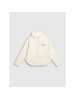 Dívčí volný fleece s kapucí model 21917508 - 4F Dívčí volný fleece s kapucí model 21917508 - 4F