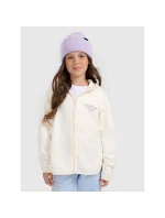 Dívčí volný fleece s kapucí model 21917508 - 4F Dívčí volný fleece s kapucí model 21917508 - 4F