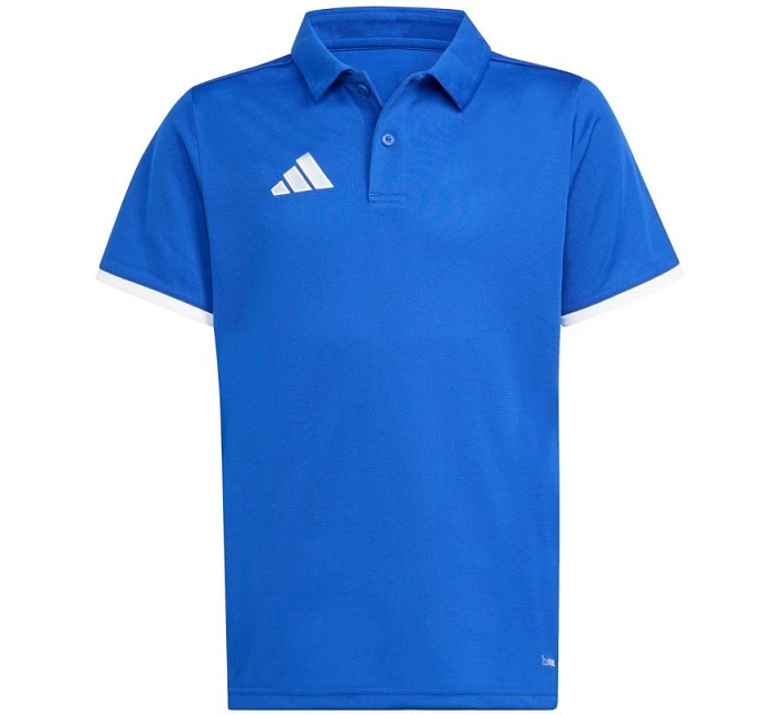 Dětské tričko adidas Entrada 26 Polo modré JZ6625 Dětské tričko adidas Entrada 26 Polo modré JZ6625