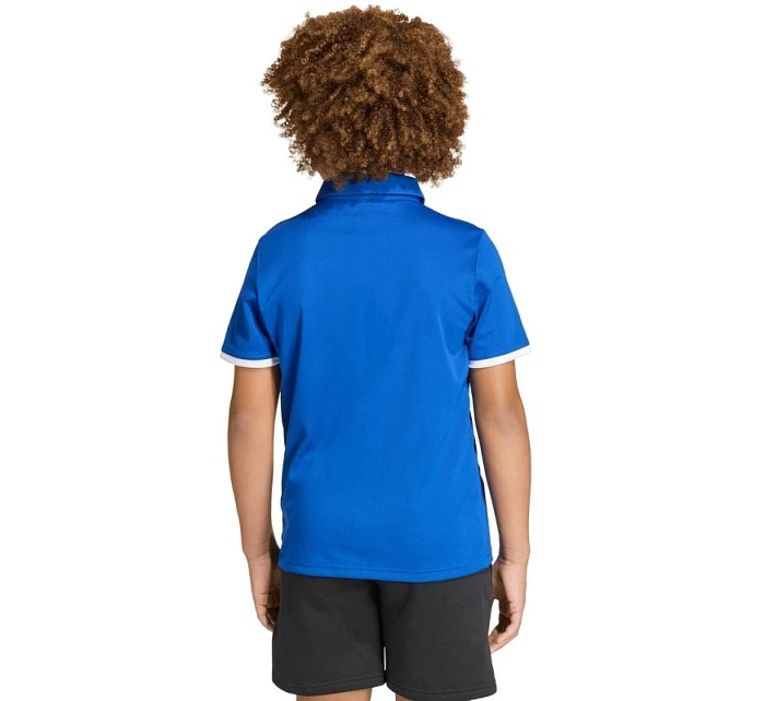Dětské tričko adidas Entrada 26 Polo modré JZ6625 Dětské tričko adidas Entrada 26 Polo modré JZ6625