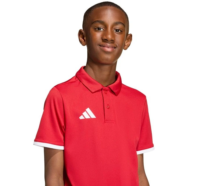 Dětské tričko adidas Entrada 26 Polo červené JZ6626 Dětské tričko adidas Entrada 26 Polo červené JZ6626