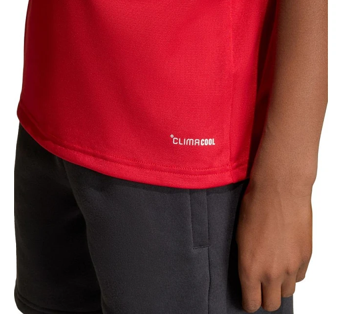 Dětské tričko adidas Entrada 26 Polo červené JZ6626 Dětské tričko adidas Entrada 26 Polo červené JZ6626