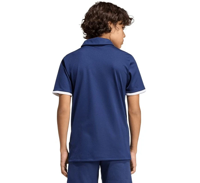 Dětské tričko adidas Entrada 26 Polo námořnická modrá JZ6627 Dětské tričko adidas Entrada 26 Polo námořnická modrá JZ6627
