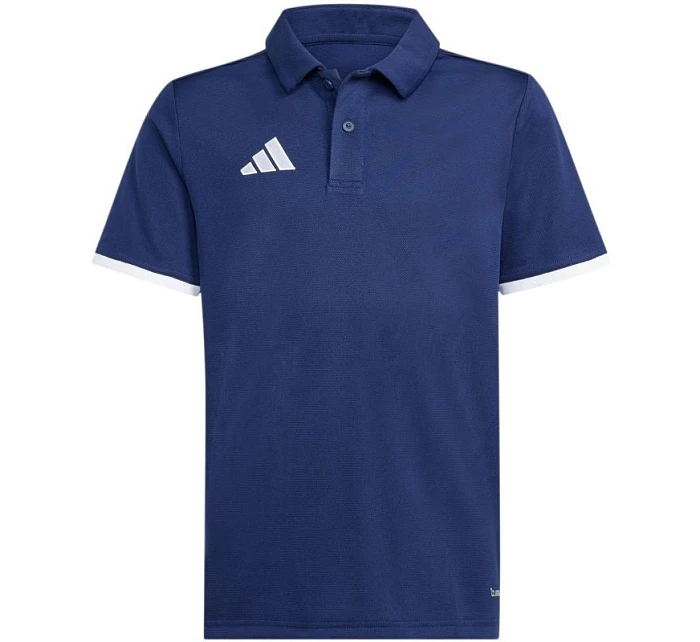 Dětské tričko adidas Entrada 26 Polo námořnická modrá JZ6627 Dětské tričko adidas Entrada 26 Polo námořnická modrá JZ6627