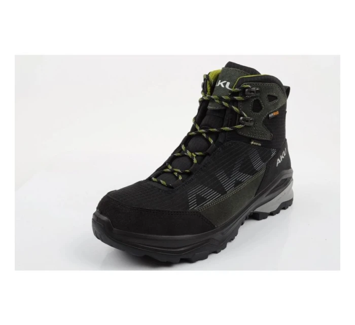 pánská trekingová sportovní obuv model 21917866 Goretex kožená černá - Aku pánská trekingová sportovní obuv model 21917866 Goretex kožená černá - Aku