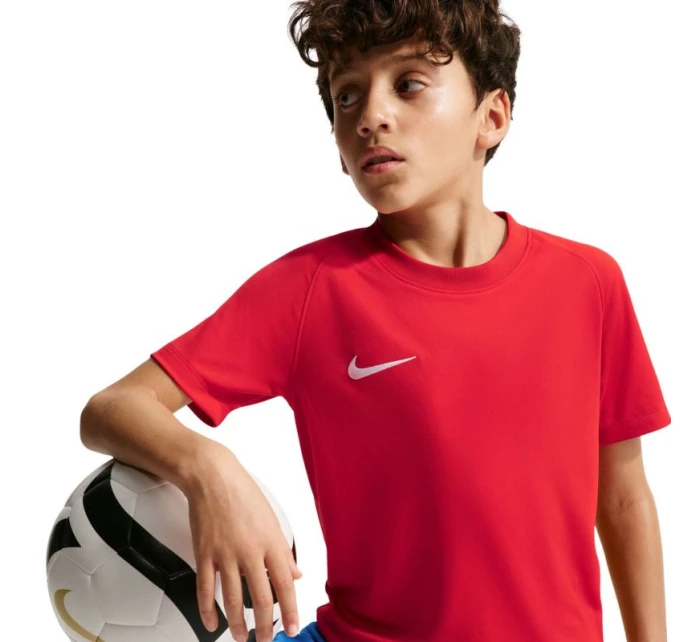 Dětské tričko Nike Dri-Fit Park VIII červené HV8182 657 Dětské tričko Nike Dri-Fit Park VIII červené HV8182 657