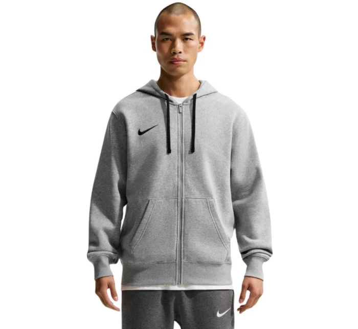Pánská mikina Nike Park 26 Fleece Full-Zip Hoodie šedá IB1228 063 pánské Pánská mikina Nike Park 26 Fleece Full-Zip Hoodie šedá IB1228 063 pánské
