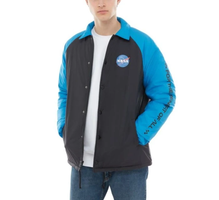 Pánská bunda Vans X Space Voyager NASA Torrey Padded MTE Black Space Blue - VN0A3HXZWU6 Pánská bunda Vans X Space Voyager NASA Torrey Padded MTE Black Space Blue - VN0A3HXZWU6