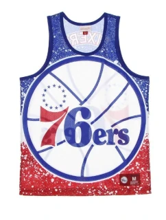 Mitchell & Ness NBA Philadelphia 76ers Tílko Sportovní tričko