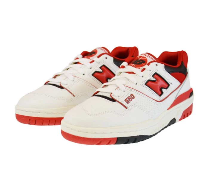 Boty pro životní styl Tenisky New Balance 550 White Red - BB550SE1 Boty pro životní styl Tenisky New Balance 550 White Red - BB550SE1
