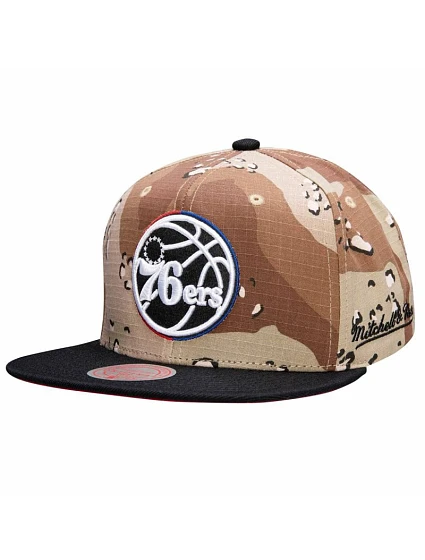 Kšiltovka Mitchell & Ness NBA Philadelphia 76ers Choco Camo - HHSS1101-P76YYPPPCAMO Kšiltovka Mitchell & Ness NBA Philadelphia 76ers Choco Camo - HHSS1101-P76YYPPPCAMO