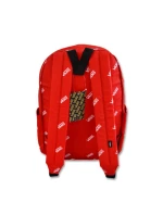 Vans New Skool Backpack 20L True Red Školní batoh pro mládež - VN0006280PZ1 Vans New Skool Backpack 20L True Red Školní batoh pro mládež - VN0006280PZ1