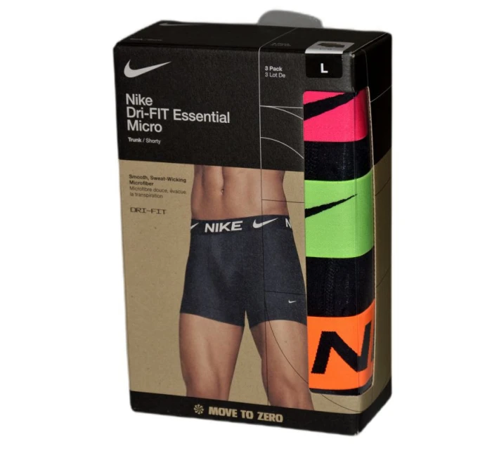 Pánské boxerky Nike 3 ks ČERNÁ - 0000KE1156-BAV Pánské boxerky Nike 3 ks ČERNÁ - 0000KE1156-BAV