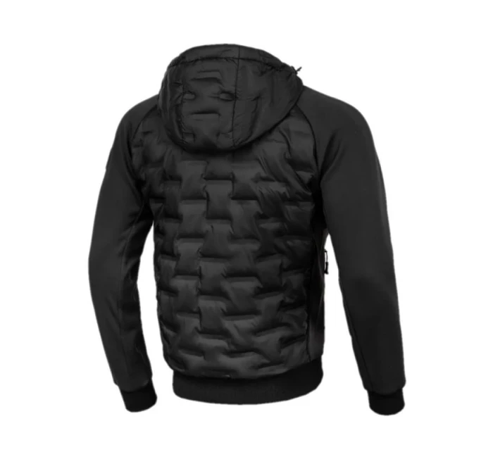 pánská přechodná sportovní bunda s kapucí - model 21931471 pánská přechodná sportovní bunda s kapucí - model 21931471