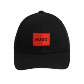 Bavlněná prošívaná kšiltovka Hugo Boss černá - 50492745-001