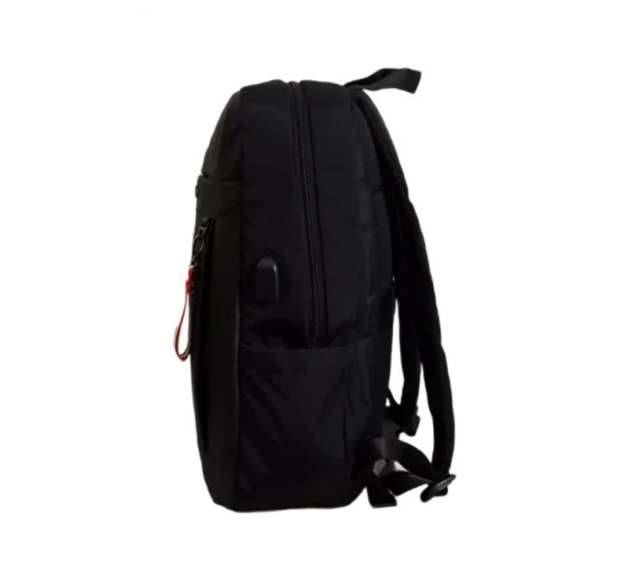 Aeronautica Militare Zaino černý městský batoh - AM-1553 Aeronautica Militare Zaino černý městský batoh - AM-1553