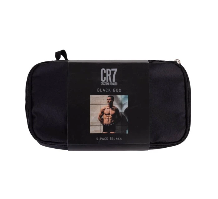 Pánské boxerky CR7 5 pack black k dárku - 8123-49-2902 Pánské boxerky CR7 5 pack black k dárku - 8123-49-2902
