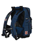 Lego Optimo Starter Ninjago 20L Blue - 20254-2403 Sada batohu 3 v 1, školní tašky a penálu - 20254-2403