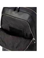 Pánský kožený batoh na notebook  Royal Collection Black - model 21933132