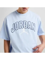 Pánské tričko Air Jordan Brooklyn Arch Logo Blue - IB7347-407