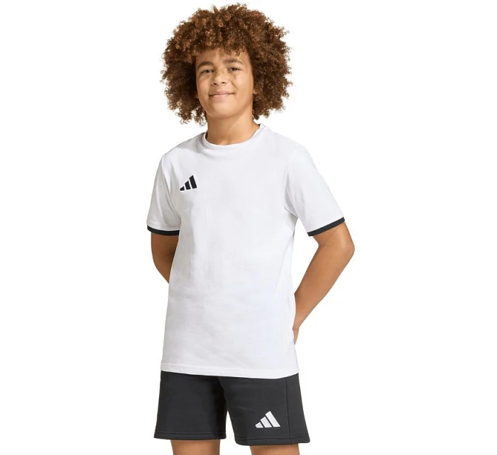 Adidas Dětské tričko Entrada 26 Tee white JZ6670 Adidas Dětské tričko Entrada 26 Tee white JZ6670