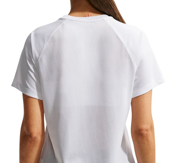 Nike Dri-Fit Park VIII dámské tričko bílé HV8178 100 Nike Dri-Fit Park VIII dámské tričko bílé HV8178 100