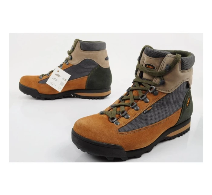 Aku dámská trekingová sportovní obuv Slope GTX kožená kotníková hnědá šedá dámské Aku dámská trekingová sportovní obuv Slope GTX kožená kotníková hnědá šedá dámské