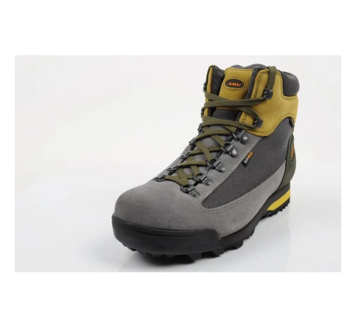 pánské kotníkové kožené trekové boty model 21940862 GTX grey grey - Aku pánské kotníkové kožené trekové boty model 21940862 GTX grey grey - Aku