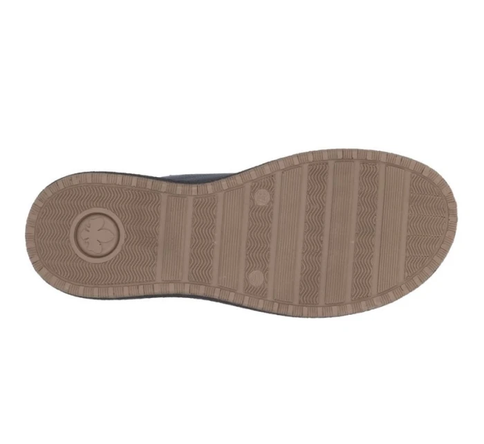 Černé dámské kožené polobotky Rieker 50960-00 Černé dámské kožené polobotky Rieker 50960-00