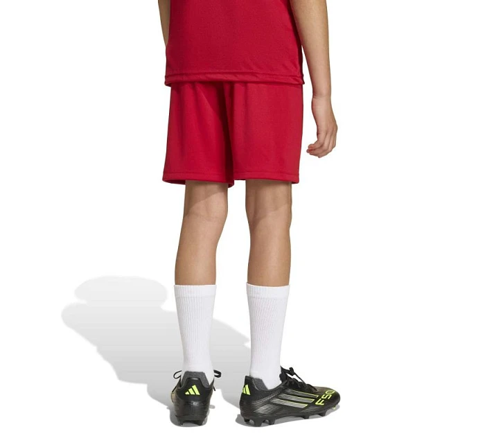 Dětské šortky adidas Entrada 26 červené JZ6528 Dětské šortky adidas Entrada 26 červené JZ6528