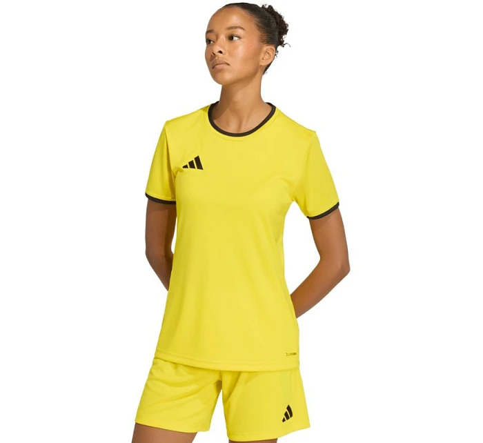 Adidas dámský dres Entrada 26 Jersey žlutý JZ2493 Adidas dámský dres Entrada 26 Jersey žlutý JZ2493