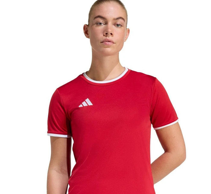 Adidas dámský dres Entrada 26 Jersey červená JZ2490 Adidas dámský dres Entrada 26 Jersey červená JZ2490