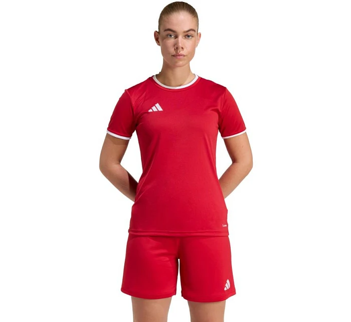 Adidas dámský dres Entrada 26 Jersey červená JZ2490 Adidas dámský dres Entrada 26 Jersey červená JZ2490