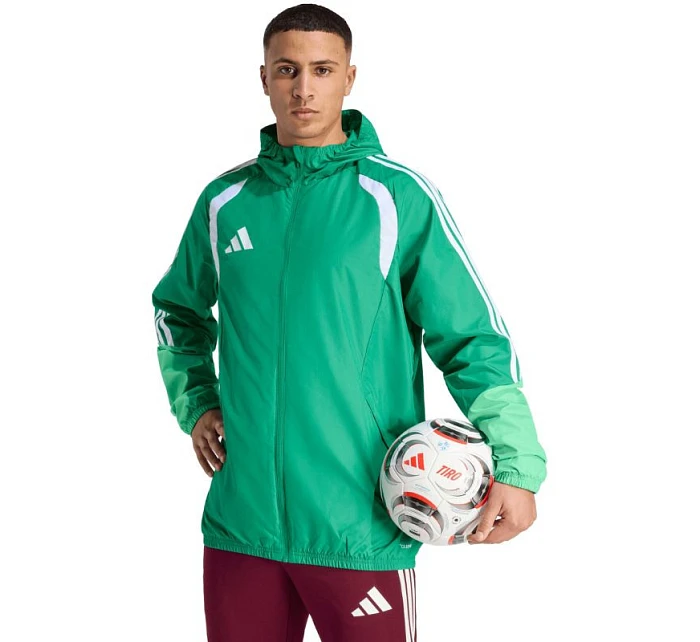 Pánská bunda adidas Tiro 26 Competition All Weather zelená KB0136 pánská Pánská bunda adidas Tiro 26 Competition All Weather zelená KB0136 pánská