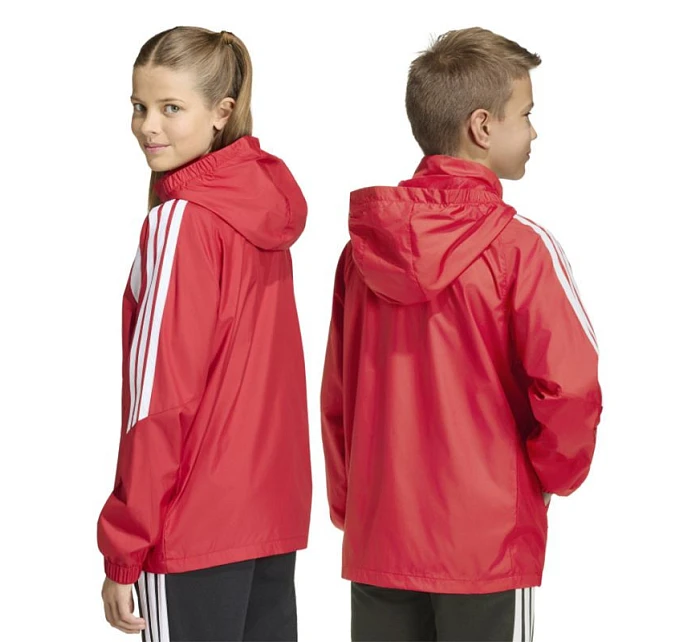 Dětská větrovka adidas Tiro 26 League červená JY9724 Dětská větrovka adidas Tiro 26 League červená JY9724