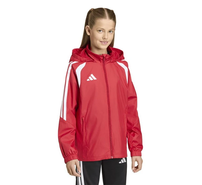 Dětská větrovka adidas Tiro 26 League červená JY9724 Dětská větrovka adidas Tiro 26 League červená JY9724