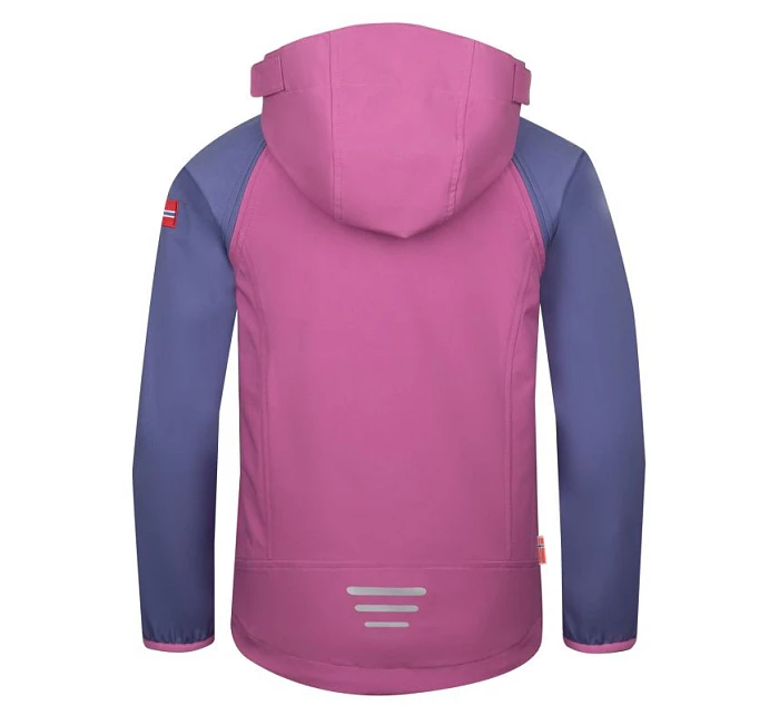 Trollkids Dětská softshellová bunda pro kluky/dívky Dětská bunda Rondane Zip Off XT mallow pink/violet blue (819-242) Trollkids Dětská softshellová bunda pro kluky/dívky Dětská bunda Rondane Zip Off XT mallow pink/violet blue (819-242)