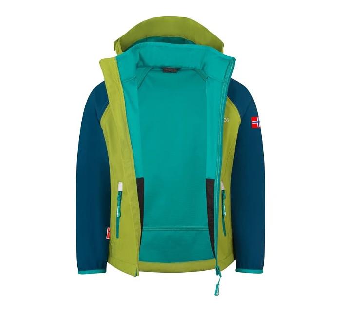 Trollkids Rondane Zip Off XT Softshellová bunda pear green/madeira blue/sea green (819-360) Trollkids Rondane Zip Off XT Softshellová bunda pear green/madeira blue/sea green (819-360)