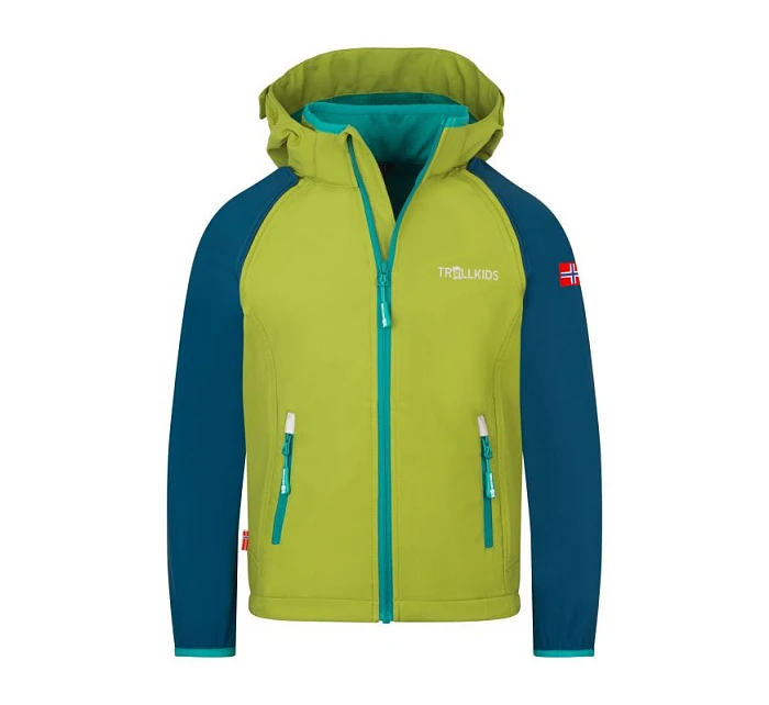 Trollkids Rondane Zip Off XT Softshellová bunda pear green/madeira blue/sea green (819-360) Trollkids Rondane Zip Off XT Softshellová bunda pear green/madeira blue/sea green (819-360)