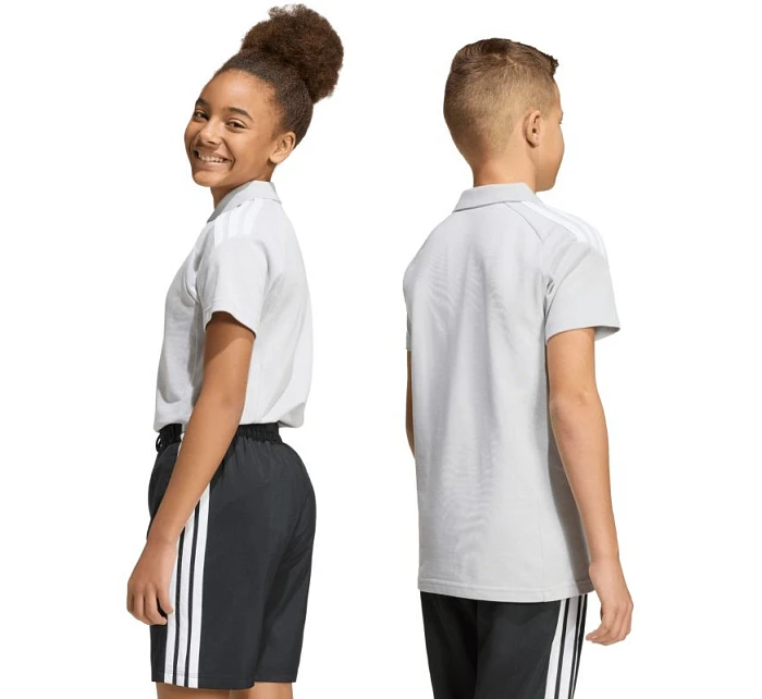 Dětské tričko adidas Tiro 26 League Polo šedé KF3405 Dětské tričko adidas Tiro 26 League Polo šedé KF3405